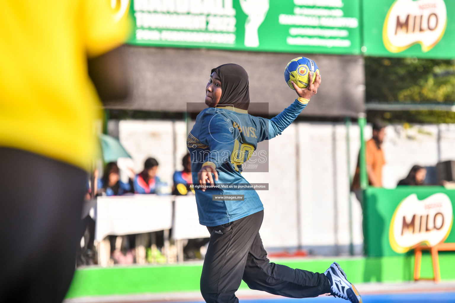 Day 6 of Milo 6th Inter Office Handball Tournament 2022 - Photos by Nausham Waheed