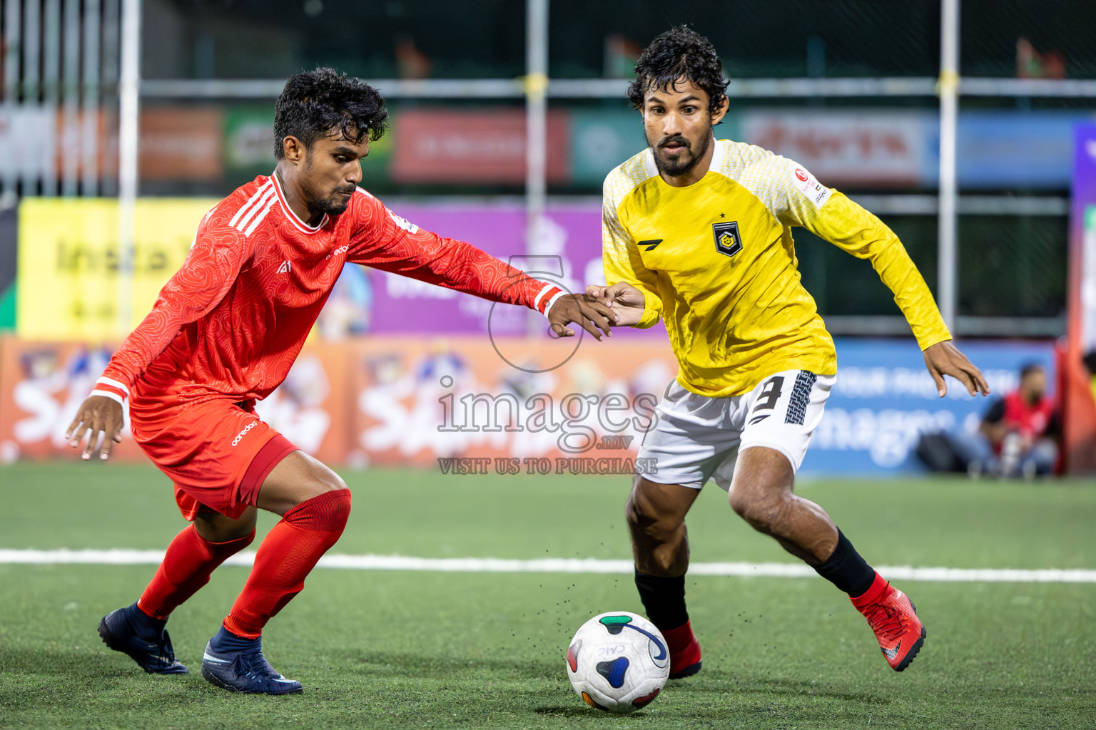 RRC vs Ooredoo Maldives in Club Maldives Cup 2024 held in Rehendi Futsal Ground, Hulhumale', Maldives on Saturday, 28th September 2024. Photos: Ismail Thoriq / images.mv