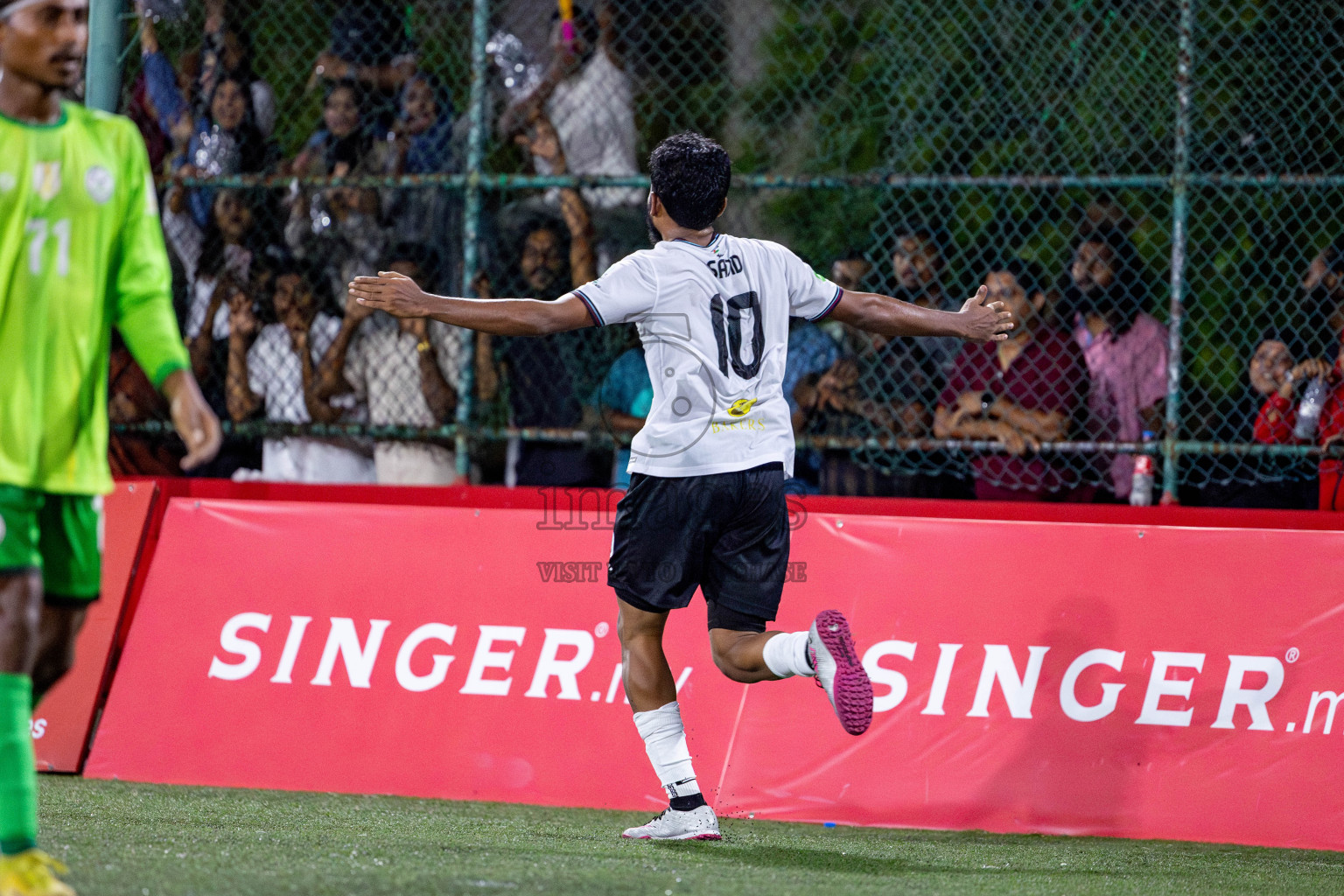 TEAM DJA vs KULHIVARU VUZARA in Club Maldives Classic 2024 held in Rehendi Futsal Ground, Hulhumale', Maldives on Monday, 16th September 2024. Photos: Nausham Waheed / images.mv