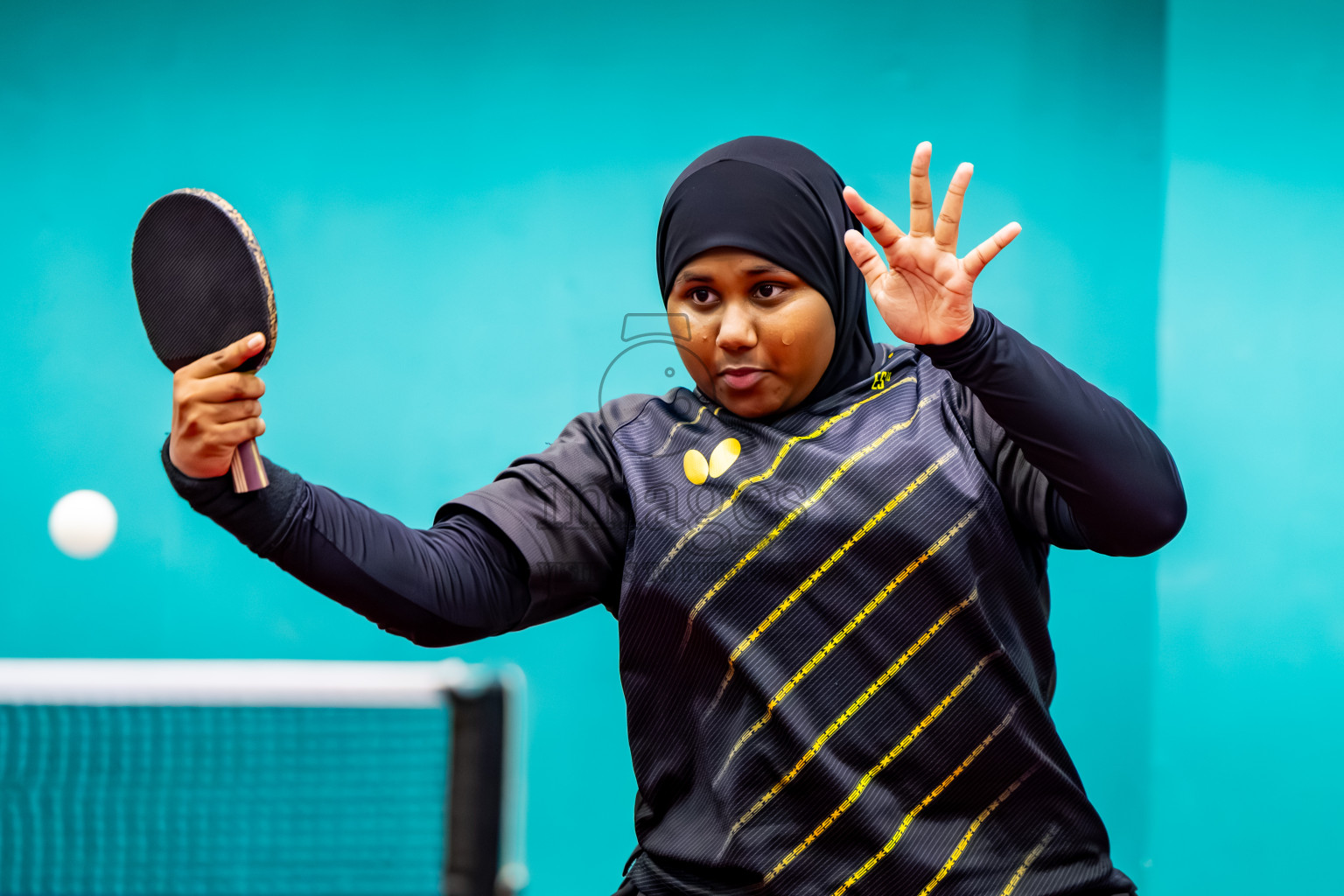 Day 1 of BML 63rd National Table Tennis Tournament 2025 was held on Monday, 25th August 2025 in Male' TT Hall, Male', Maldives. Photos: Nausham Waheed / images.mv