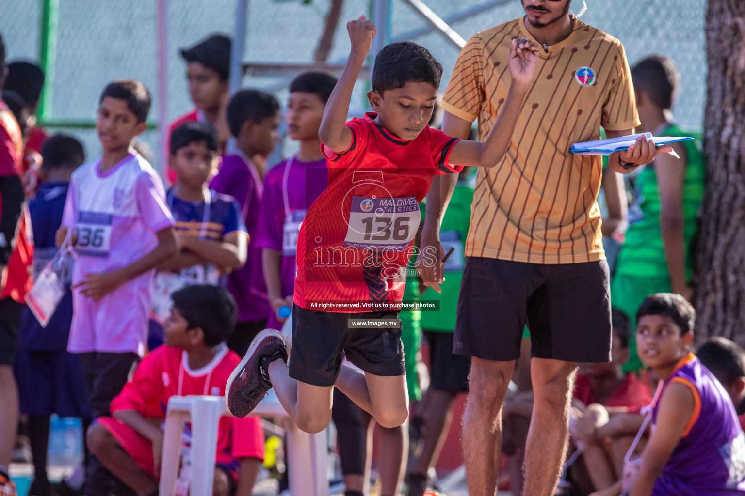 Day 2 of Inter-School Athletics Championship held in Male', Maldives on 24th May 2022. Photos by: Nausham Waheed / images.mv