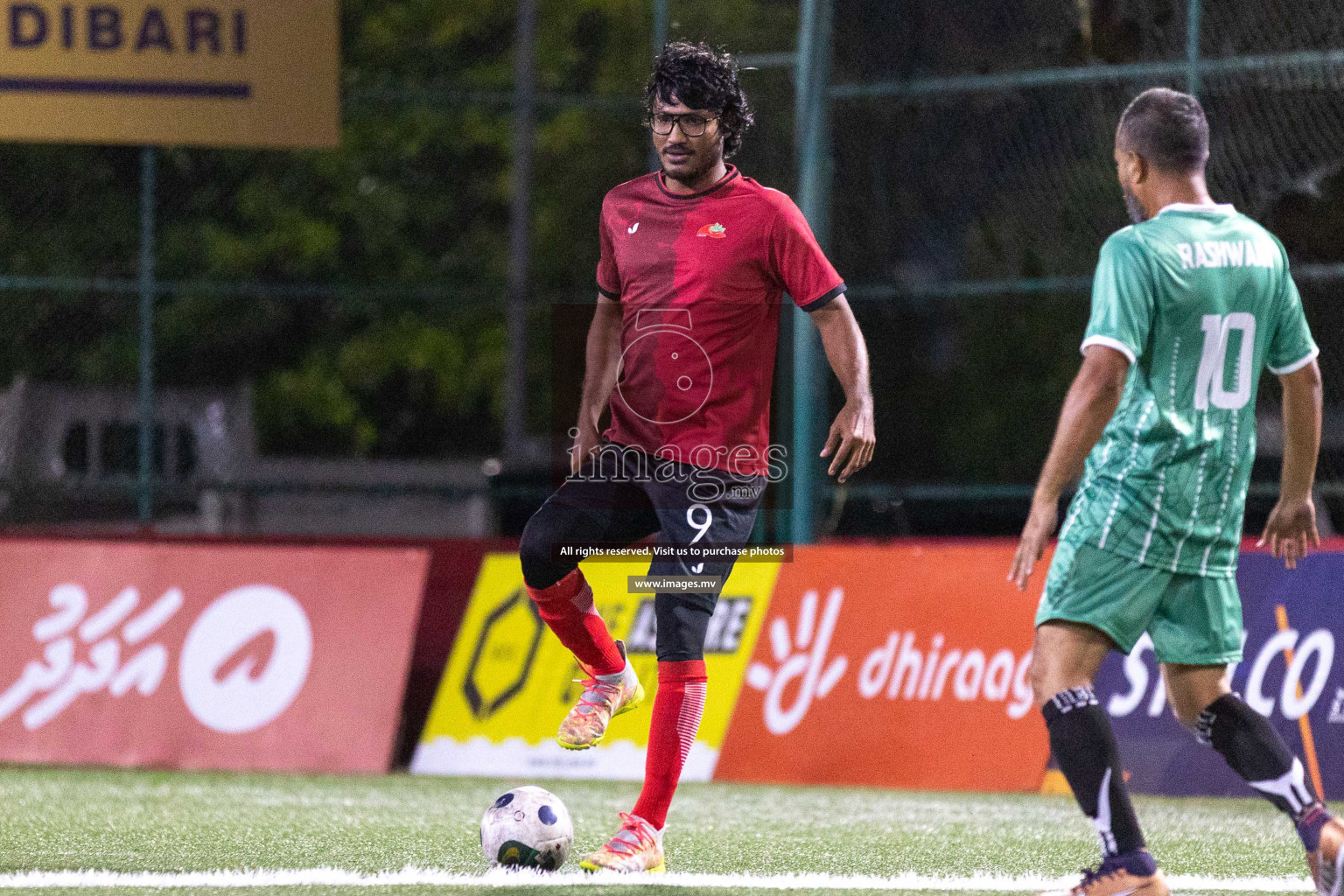 ACC RC vs CLUB MYS in Club Maldives Cup Classic 2023 held in Hulhumale, Maldives, on Tuesday, 01st August 2023 Photos: Ismail Thoriq / images.mv