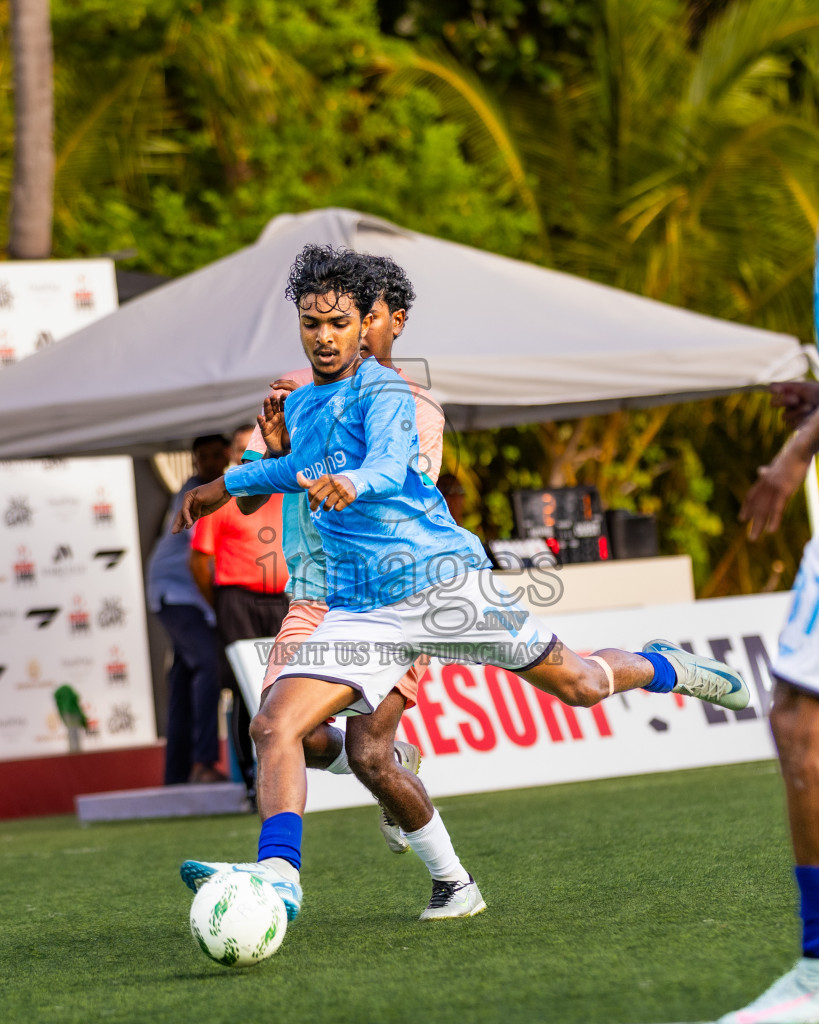 Patina vs Bandos in Resort League 2025 (North Male Zone) day 20 was held on Monday, 22 September 2025 in One And Only Reethi Rah Maldives Resort, Photos: Areef Adam / images.mv