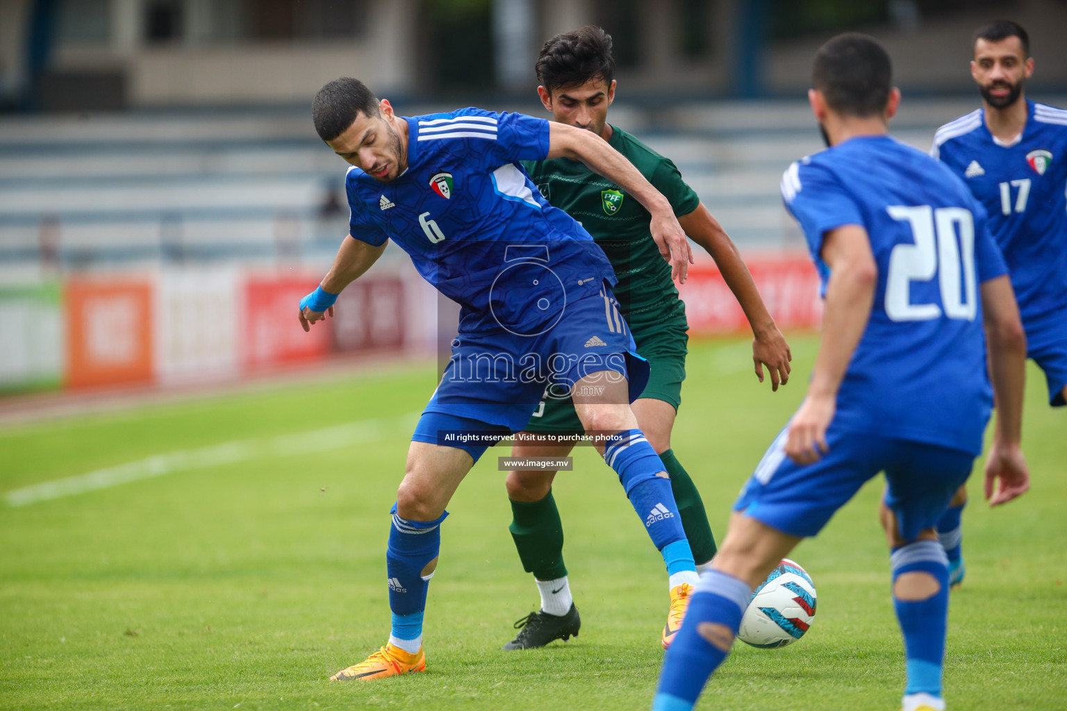 Pakistan vs Kuwait in SAFF Championship 2023 held in Sree Kanteerava Stadium, Bengaluru, India, on Saturday, 24th June 2023. Photos: Nausham Waheed, Hassan Simah / images.mv