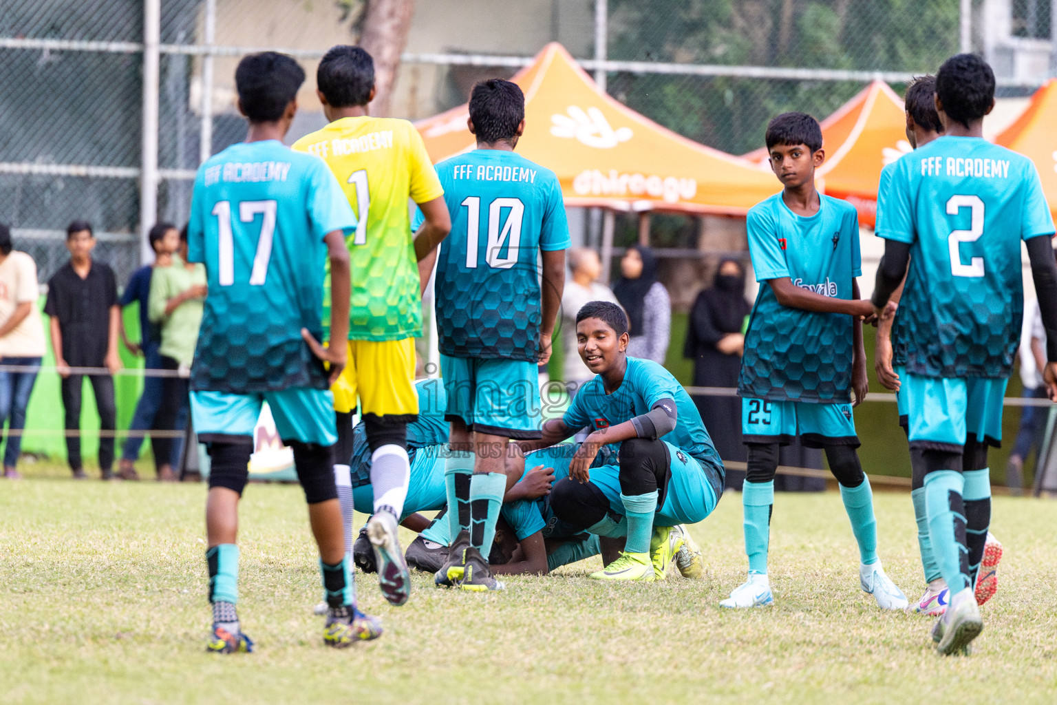 Day 2 of MILO Academy Championship 2024 held in Henveyru Stadium, Male', Maldives on Thursday, 1st November 2024. Photos:Hassan Simah / Images.mv