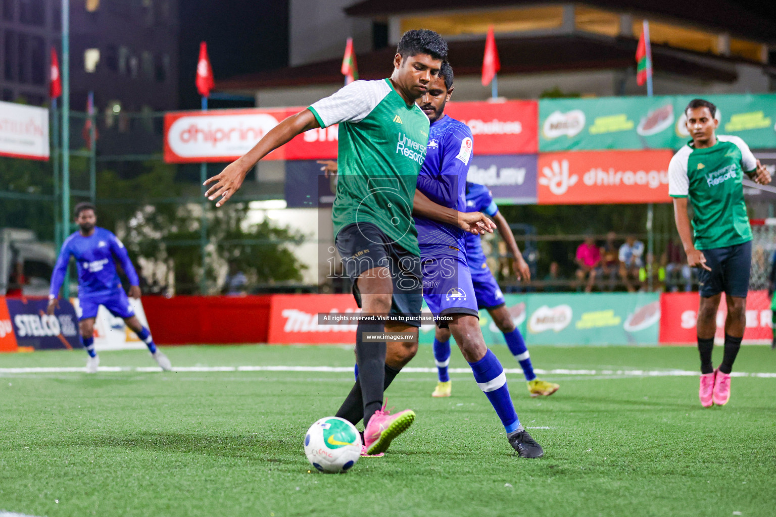 Team MTCC vs Baros Maldives in Club Maldives Cup 2023 held in Hulhumale, Maldives on 15 July 2023