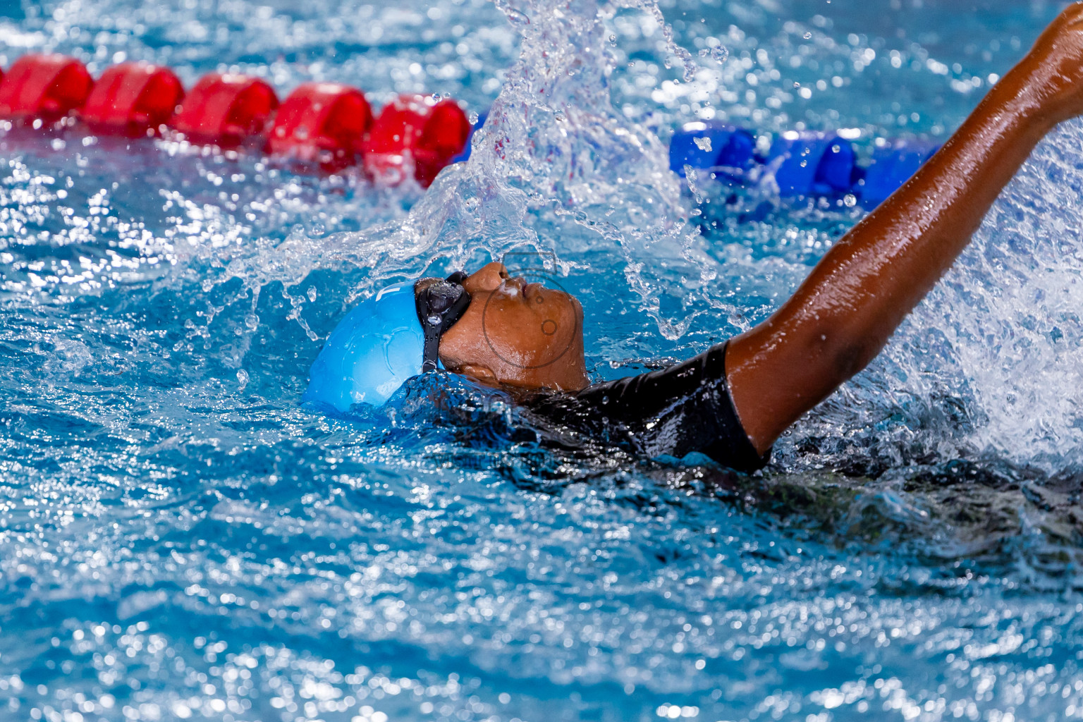 Day 2 of 20th Inter-school Swimming Competition 2024 held in Hulhumale', Maldives on Sunday, 13th October 2024. Photos: Nausham Waheed / images.mv