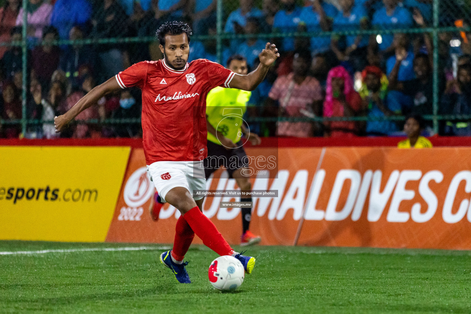 Team MCC vs Maldivian in Club Maldives Cup 2022 was held in Hulhumale', Maldives on Thursday, 13th October 2022. Photos: Ismail Thoriq/ images.mv