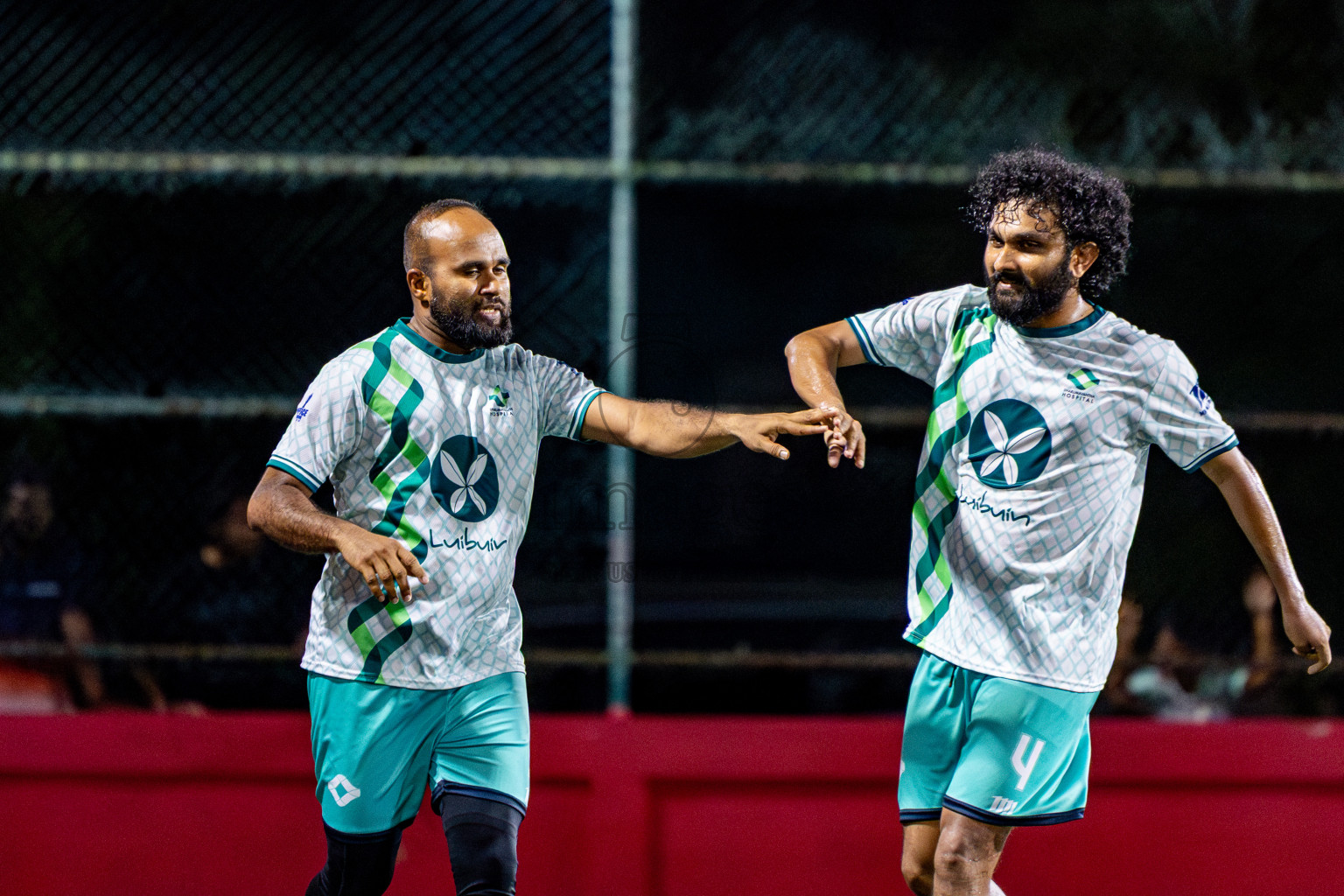 Dharumavantha vs Smatown FC in Day 1 of Office League 2025 was held on Wednesday, 16th April 2025 in Hulhumale', Maldives. Photos: Nausham Waheed / images.mv