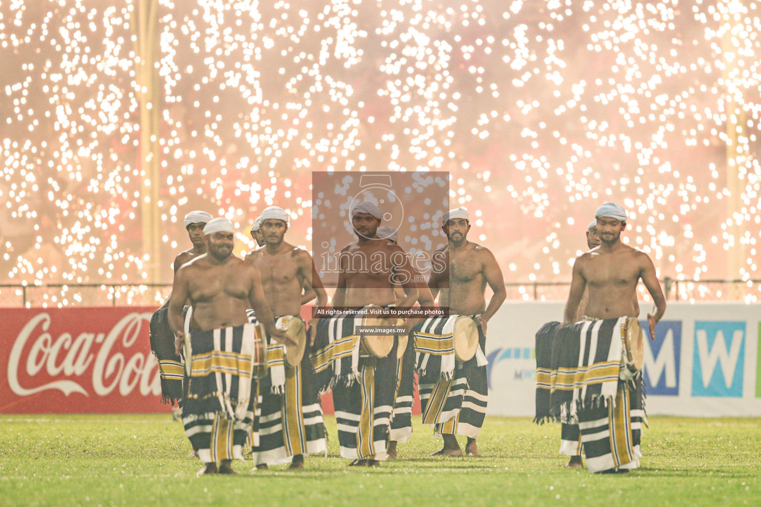 Opening Ceremony of SAFF Championship 2021 held on 1st October 2021 in Galolhu National Stadium, Male', Maldives