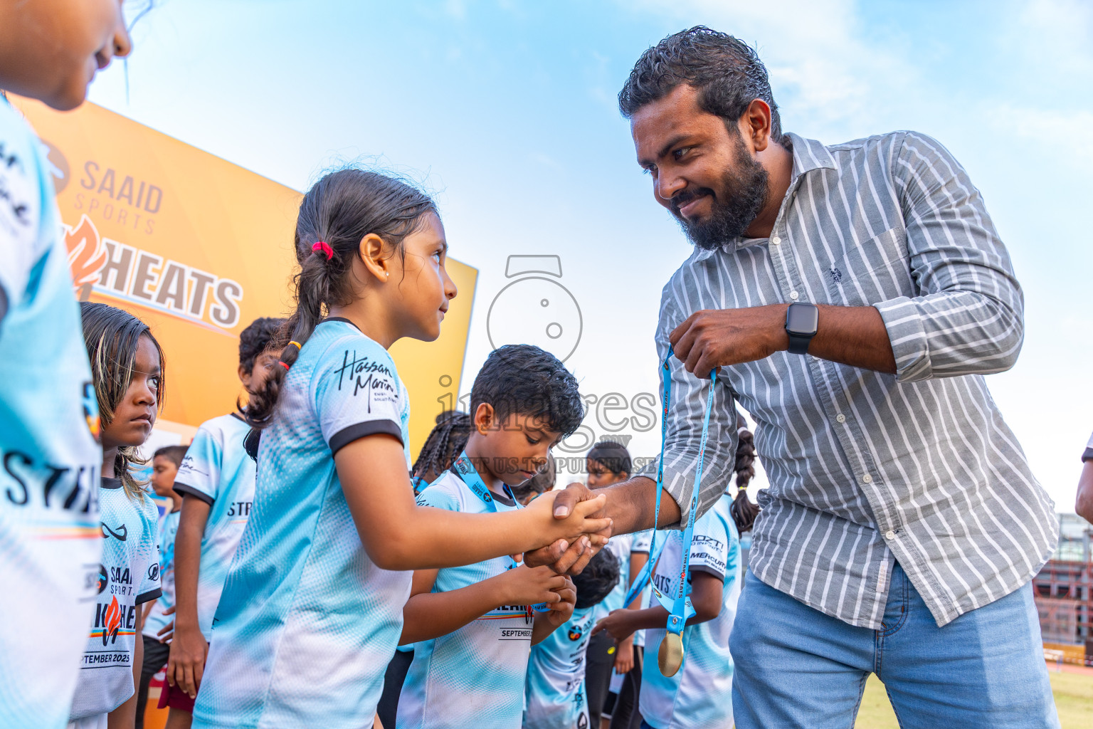 Streak Heats 2025 by Saaid Sports was held on Saturday, 6th September 2025 at Hulhumale' Synthetic Track, Hulhumale' Maldives. Photos: Ismail Thoriq / images.mv