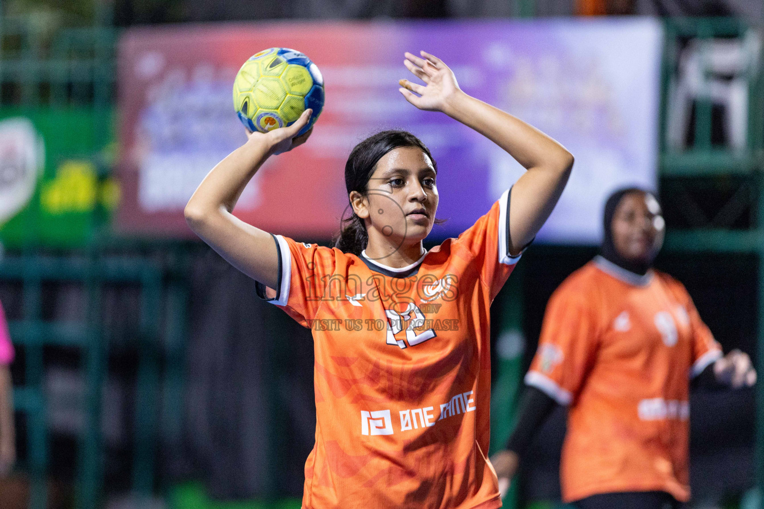 Day 7 of 10th National Handball Tournament 2023, held in Handball ground, Male', Maldives on Sunday, 4th December 2023 Photos: Nausham Waheed/ Images.mv