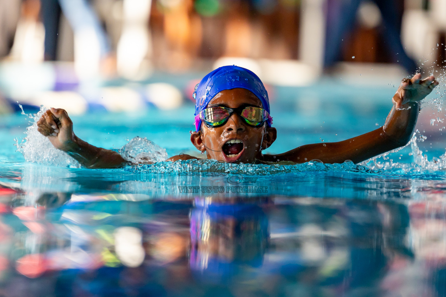 Day 4 of BML 5th National Swimming Kids Festival 2024 held in Hulhumale', Maldives on Thursday, 21st November 2024. Photos: Nausham Waheed / images.mv