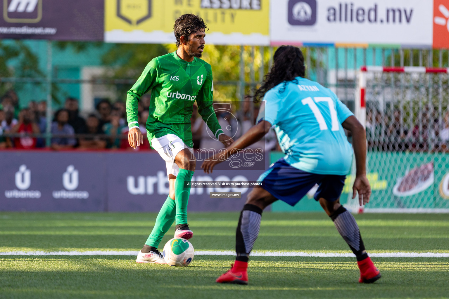 Club Urbanco vs MACL in Club Maldives Cup 2023 held in Hulhumale, Maldives, on Sunday, 16th July 2023 Photos: Ismail Thoriq / images.mv