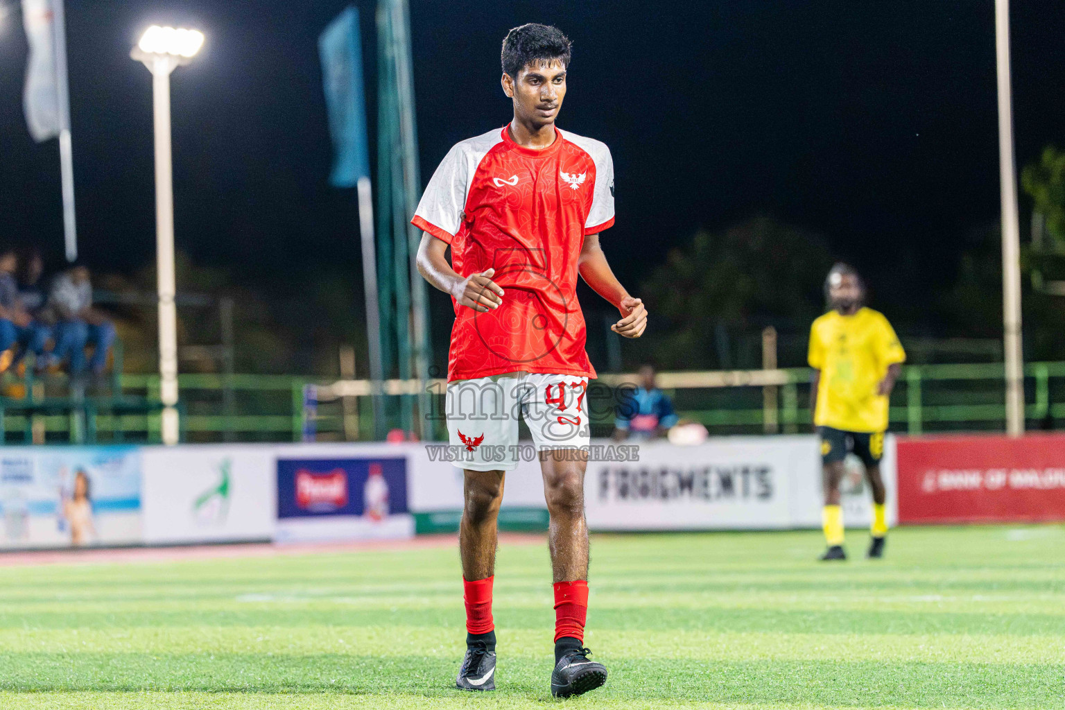 Kanmathi SC VS BEST in Day 4 - Fonadhoo Youth Futsal Challenge 2025 held in Fonadhoo Futsal Stadium, L. Fonadhoo, Maldives on Wednesday, 29th October 2025 Photos: Arif Rasheed / images.mv