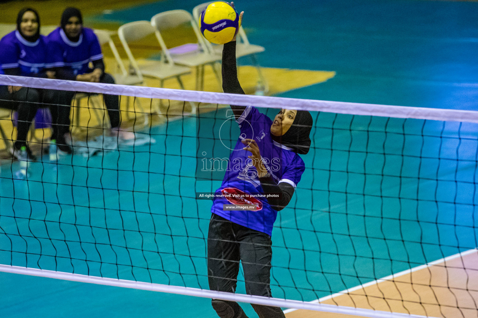 Volleyball Association Cup 2022-Women's Division-Match Day 6 was held in Male', Maldives on 28th May 2022 at Social Center Indoor Hall Photos By: Nausham Waheed /images.mv