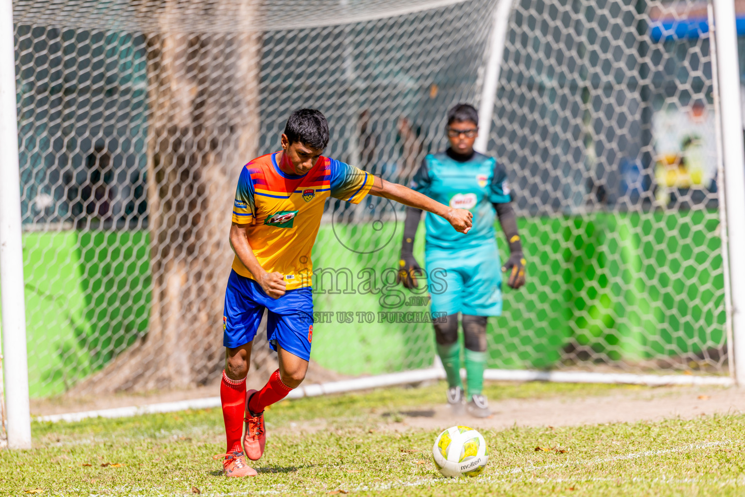 Day 4 of MILO Academy Championship 2025 (U14) was held on Sunday, 2nd November 2025 at Henveiru Football Grounds, Male', Maldives . 
Photos: Ismail Thoriq / images.mv