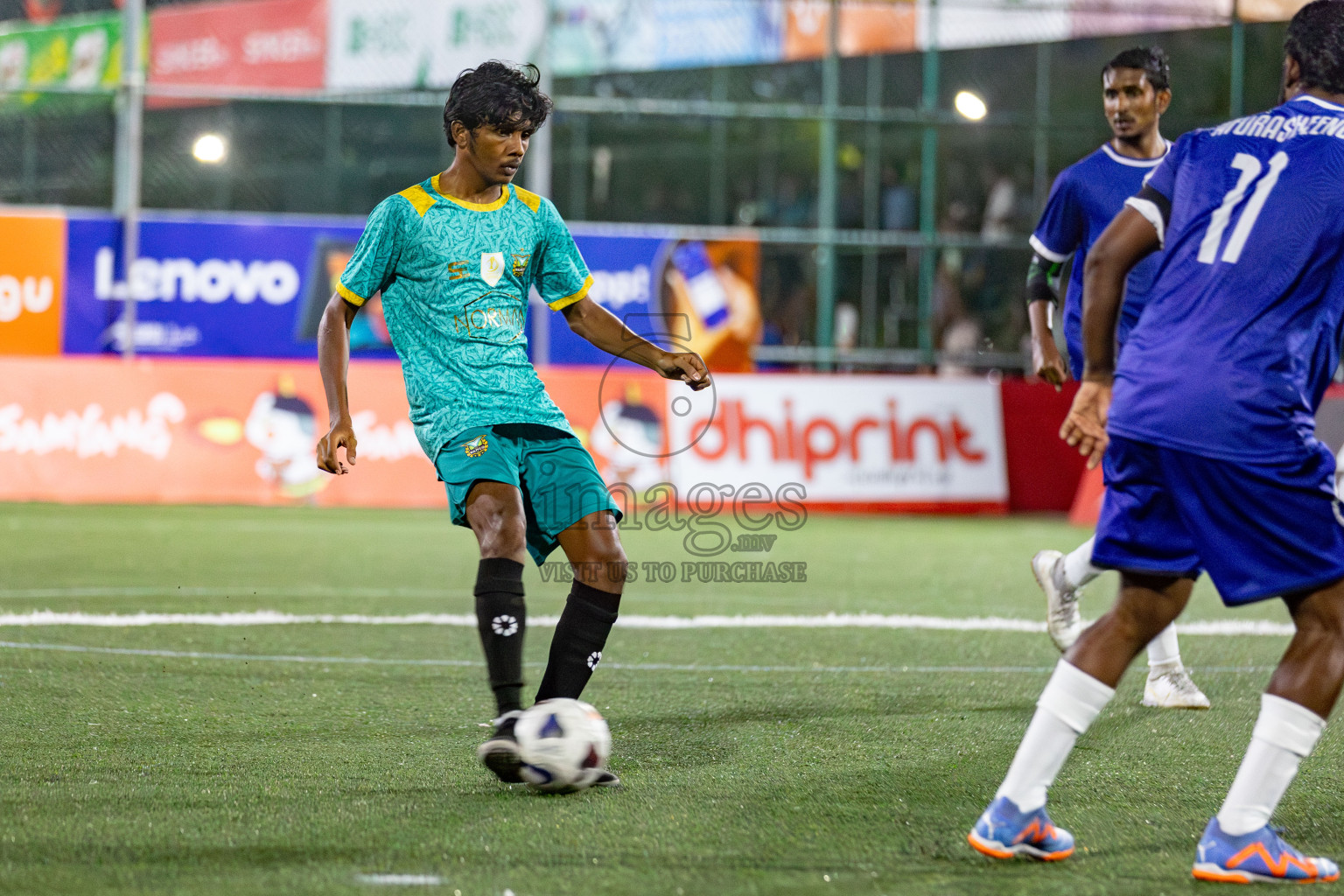 Club WAMCO vs MIBSA in Club Maldives Cup 2024 held in Rehendi Futsal Ground, Hulhumale', Maldives on Friday, 4th October 2024. 
Photos: Hassan Simah / images.mv