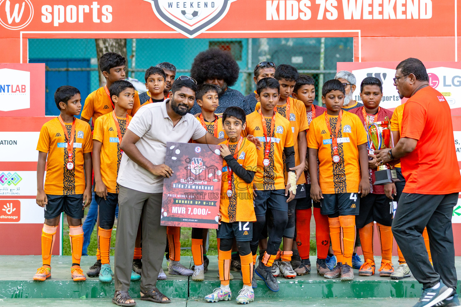 Day 3 of Kids7s Weekend 2025 was held on Sunday, 24th August 2025 in Henveyru Stadium, Male', Maldives. Photos: Mohamed Mahfooz Moosa / images.mv