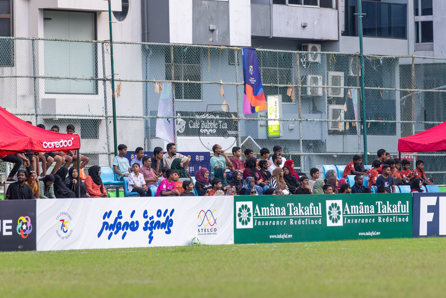 Club Eagles vs Super United Sports (U14) in Day 4 of Dhivehi Youth League 2024 held at Henveiru Stadium on Thursday, 28th November 2024. Photos: Shuu Abdul Sattar/ Images.mv