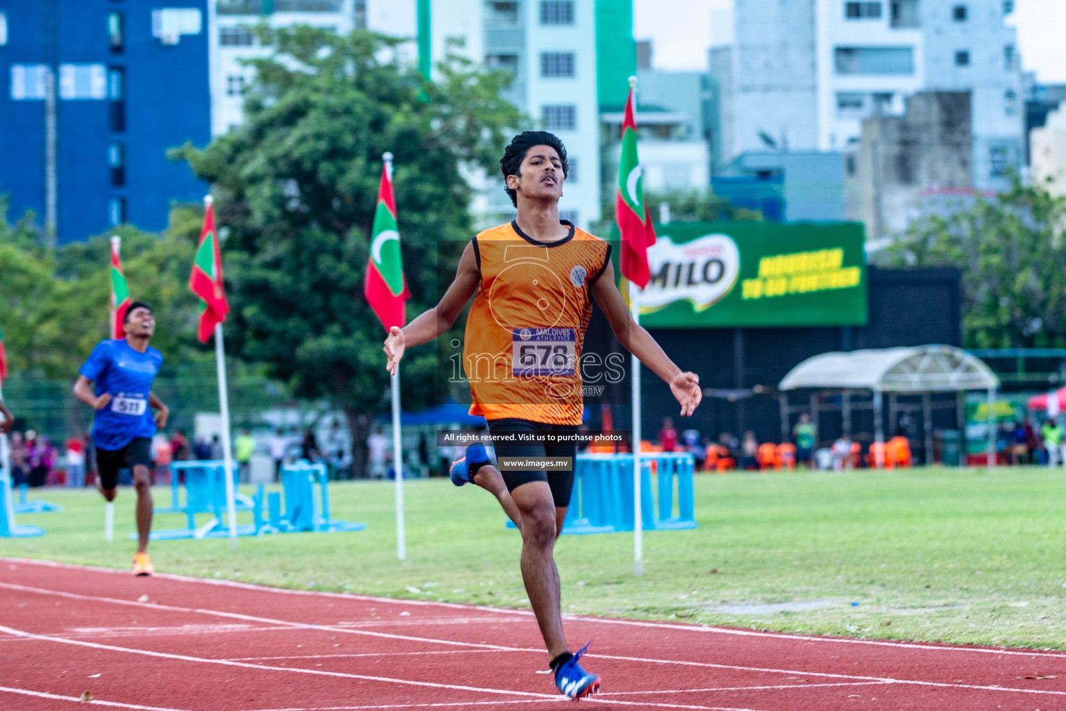 Day 4 of Inter-School Athletics Championship held in Male', Maldives on 26th May 2022. Photos by: Maanish / images.mv