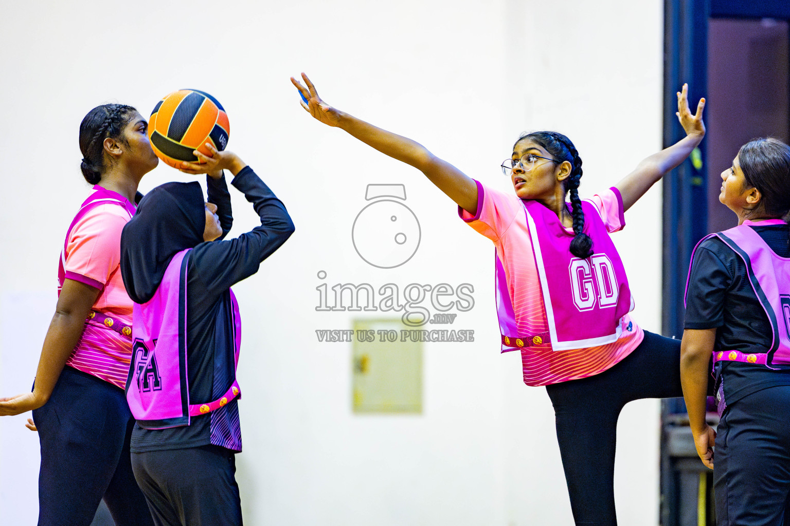 Day 5 of 21st National Netball Tournament was held in Social Canter at Male', Maldives on Sunday, 13th May 2024. Photos: Nausham Waheed / images.mv