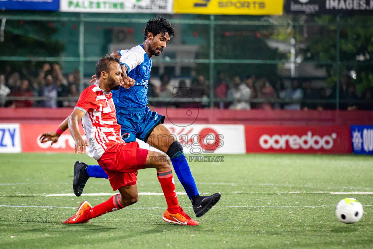 M. Mulak vs M. Naalaafushi in Meemu Atoll Final on Day 30 of Golden Futsal Challenge 2024, held on Tuesday , 14th February 2024 in Hulhumale', Maldives 
Photos: Hassan Simah / images.mv