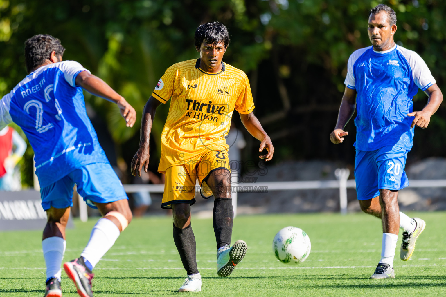 Summer Island Resort vs Hilton Amingiri in Resort League 2025 (North Male Zone) day 11 was held on Saturday, 13th September 2025 in One And Only Reethi Rah Maldives Resort, Photos: Areef Adam / images.mv