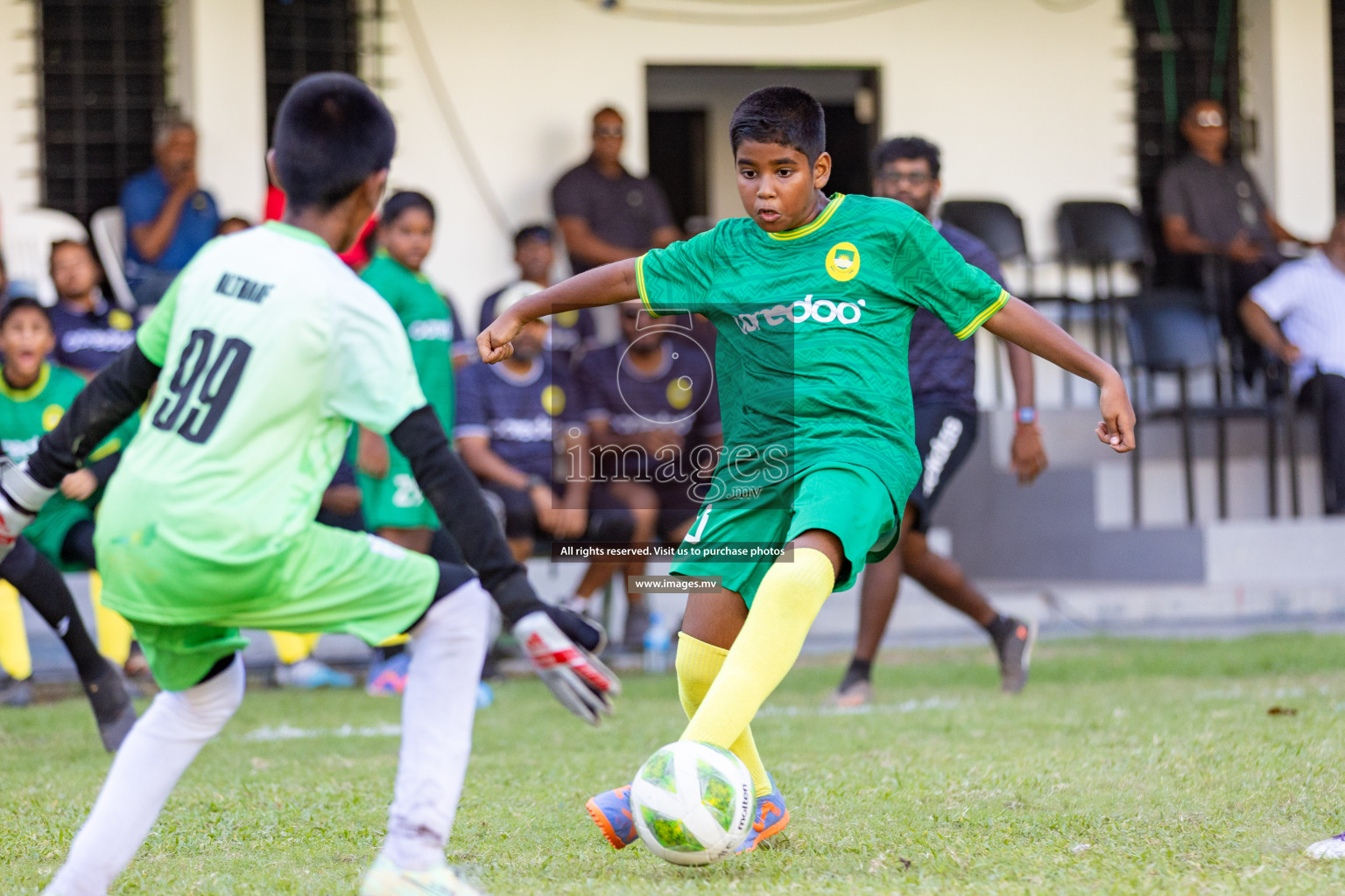 Day 2 of MILO Academy Championship 2023 (U12) was held in Henveiru Football Grounds, Male', Maldives, on Saturday, 19th August 2023. Photos: Nausham Waheedh / images.mv