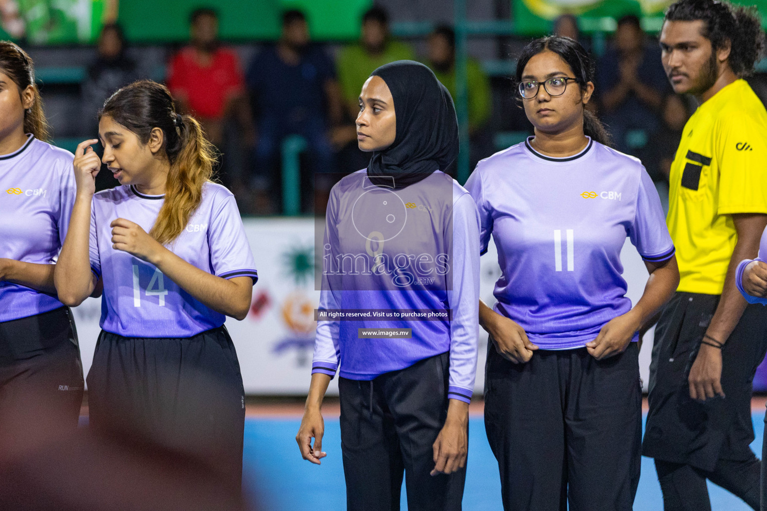 Quarter Final of 7th Inter-Office/Company Handball Tournament 2023, held in Handball ground, Male', Maldives on Friday, 20th October 2023 Photos: Nausham Waheed/ Images.mv