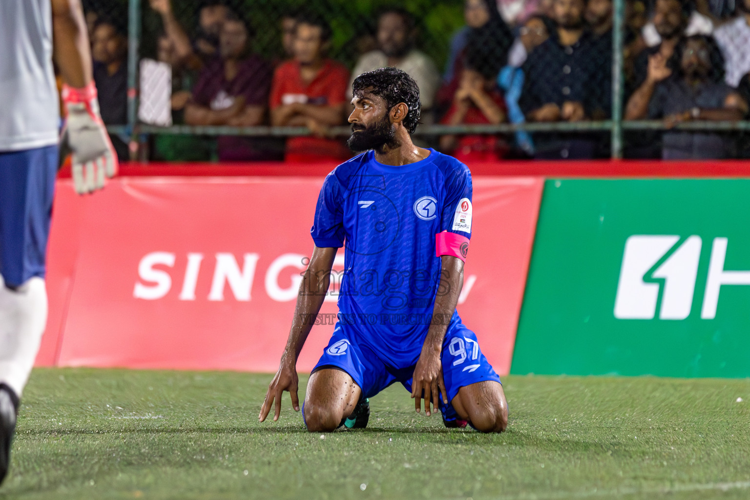 Team Allied vs Club HDC in Club Maldives Cup 2024 held in Rehendi Futsal Ground, Hulhumale', Maldives on Friday, 27th September 2024. 
Photos: Hassan Simah / images.mv