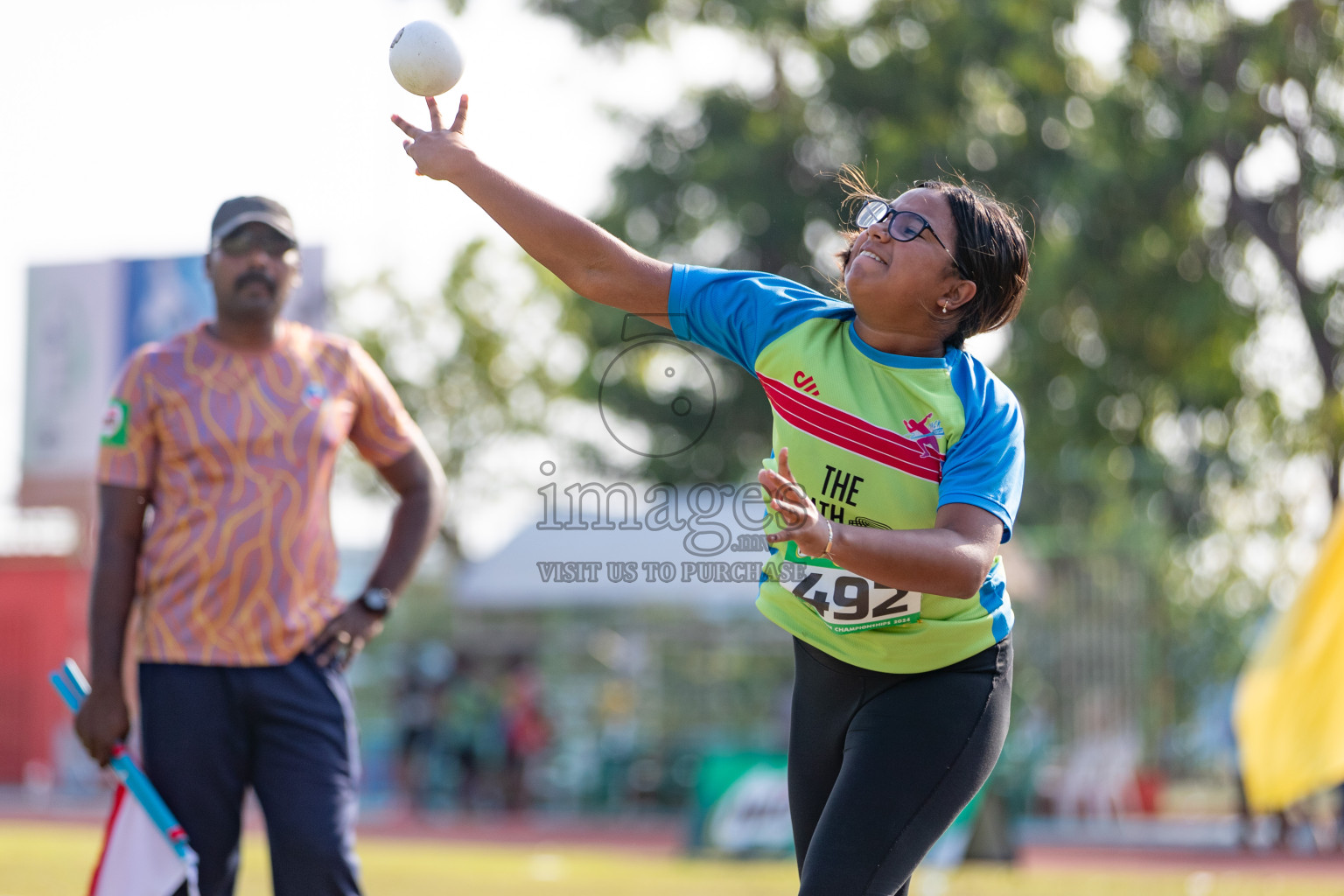 Day 4 of MILO Athletics Association Championship was held on Friday, 8th March 2024 in Male', Maldives. Photos: Hasna Hussain