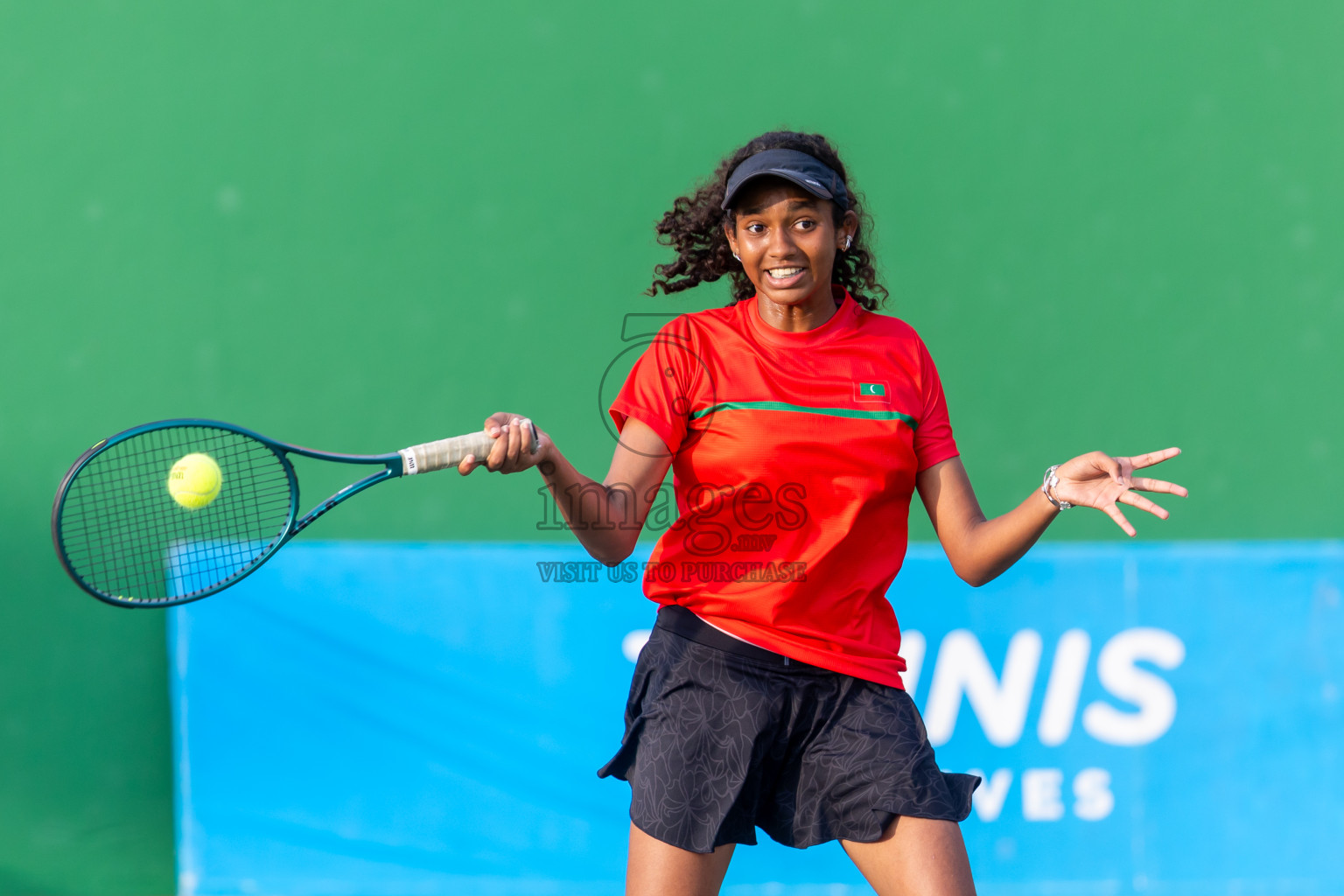 Day 4 of ATF Maldives Junior Open Tennis was held in Male' Tennis Court, Male', Maldives on Thursday, 12th December 2024. Photos: Nausham Waheed/ images.mv