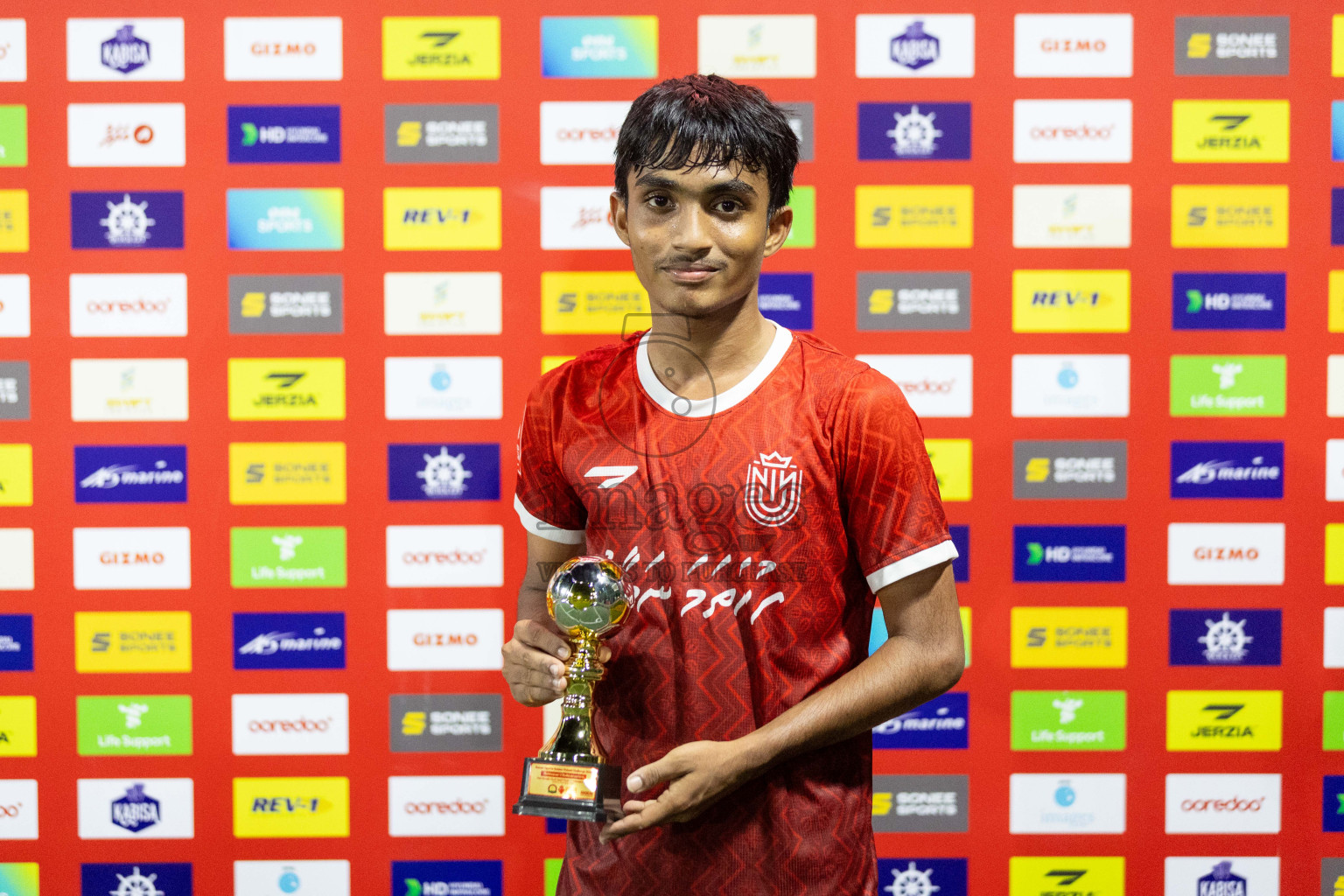 HDh Nolhivaran vs HDh Nolhivaranfaru in Day 18 of Golden Futsal Challenge 2024 was held on Thursday, 1st February 2024, in Hulhumale', Maldives Photos: Nausham Waheed, / images.mv