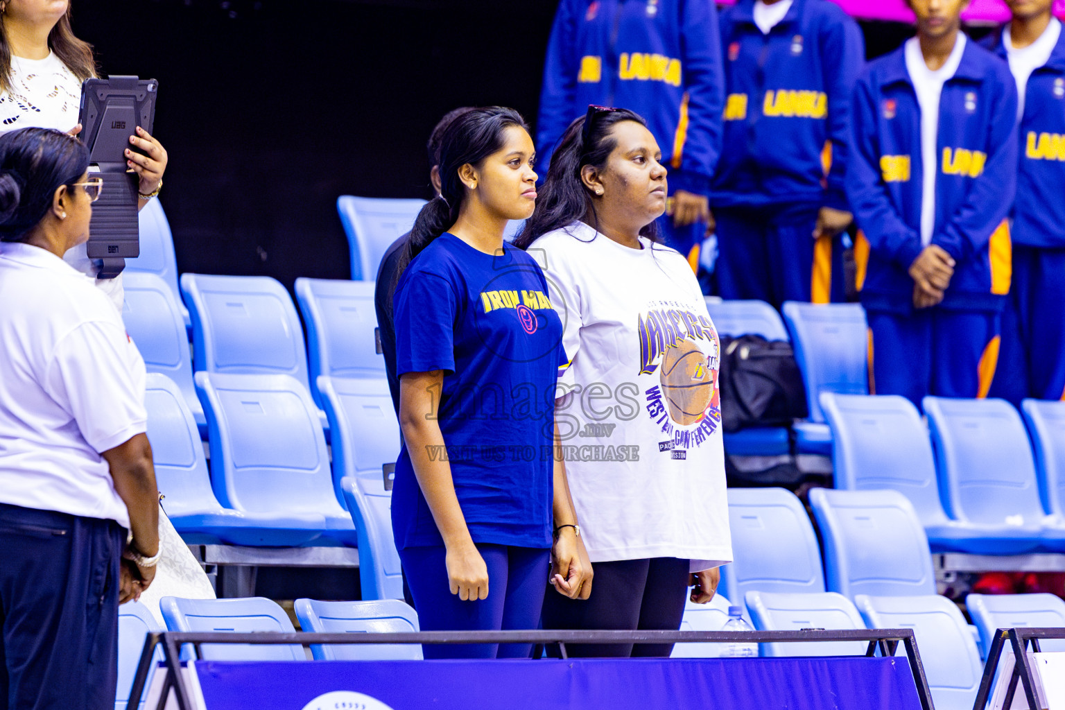 India vs SriLanka in Day 1 of Under 16 Woman's Asian Cup SABA Qualifiers 2025 was held in Social Center, Male', Maldives on 12th June 2025. Photos: Nausham Waheed / images.mv