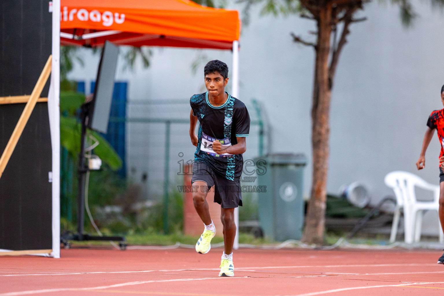 Day 1 of MWSC Interschool Athletics Championships 2024 held in Hulhumale Running Track, Hulhumale, Maldives on Saturday, 9th November 2024. Photos by: Ismail Thoriq / Images.mv