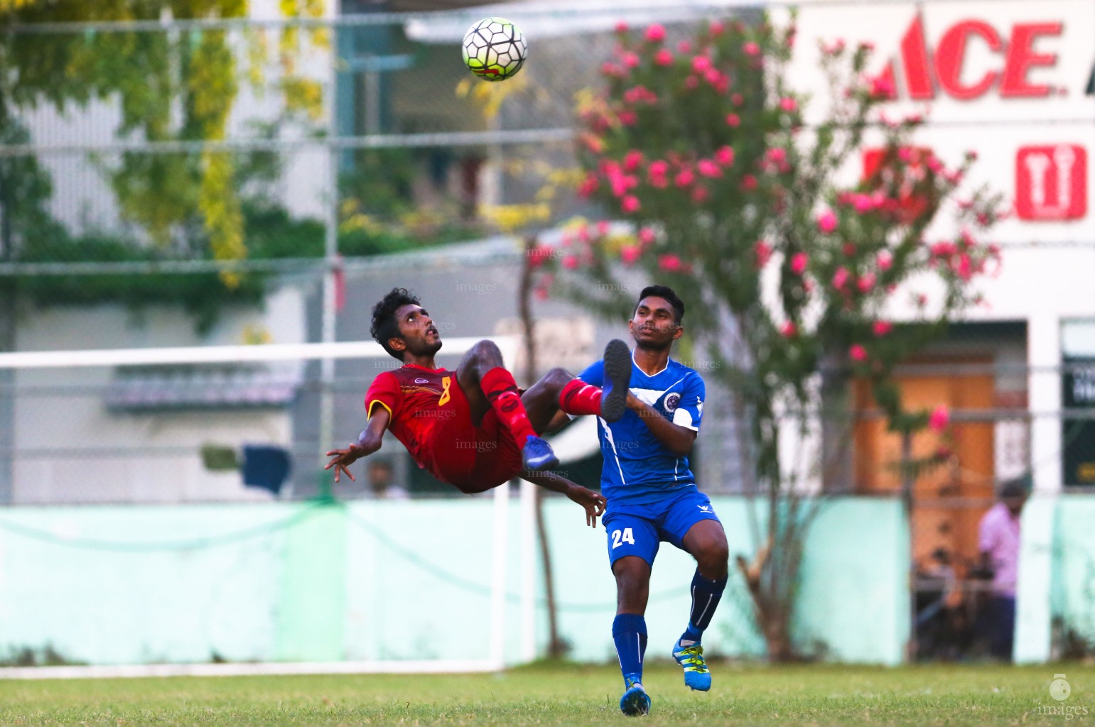 Victory Sports Club vs New Radiant Sports Club In FAM Youth Championship 2016 in Male' Maldives , Tuesday , October 11, 2016. (Images.mv Photo/ Abdulla Abeedh).