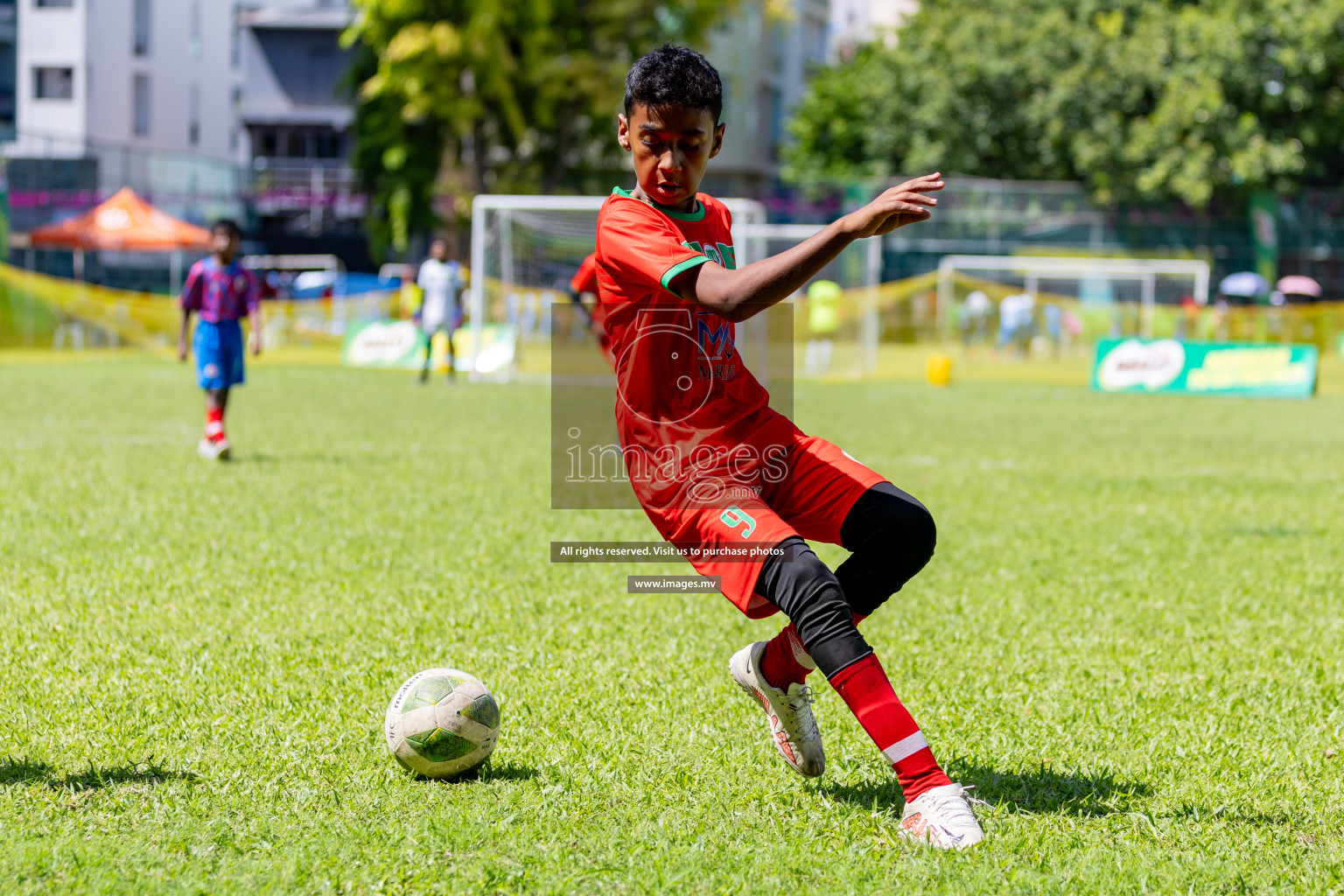 Day 1 of MILO Academy Championship 2023 (U12) was held in Henveiru Football Grounds, Male', Maldives, on Friday, 18th August 2023.