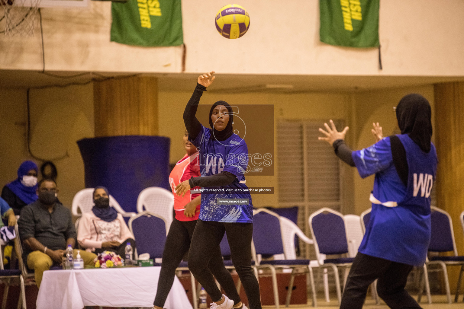 Milo National Netball Tournament 30th November 2021 at Social Center Indoor Court, Male, Maldives. Photos: Shuu & Nausham/ Images Mv