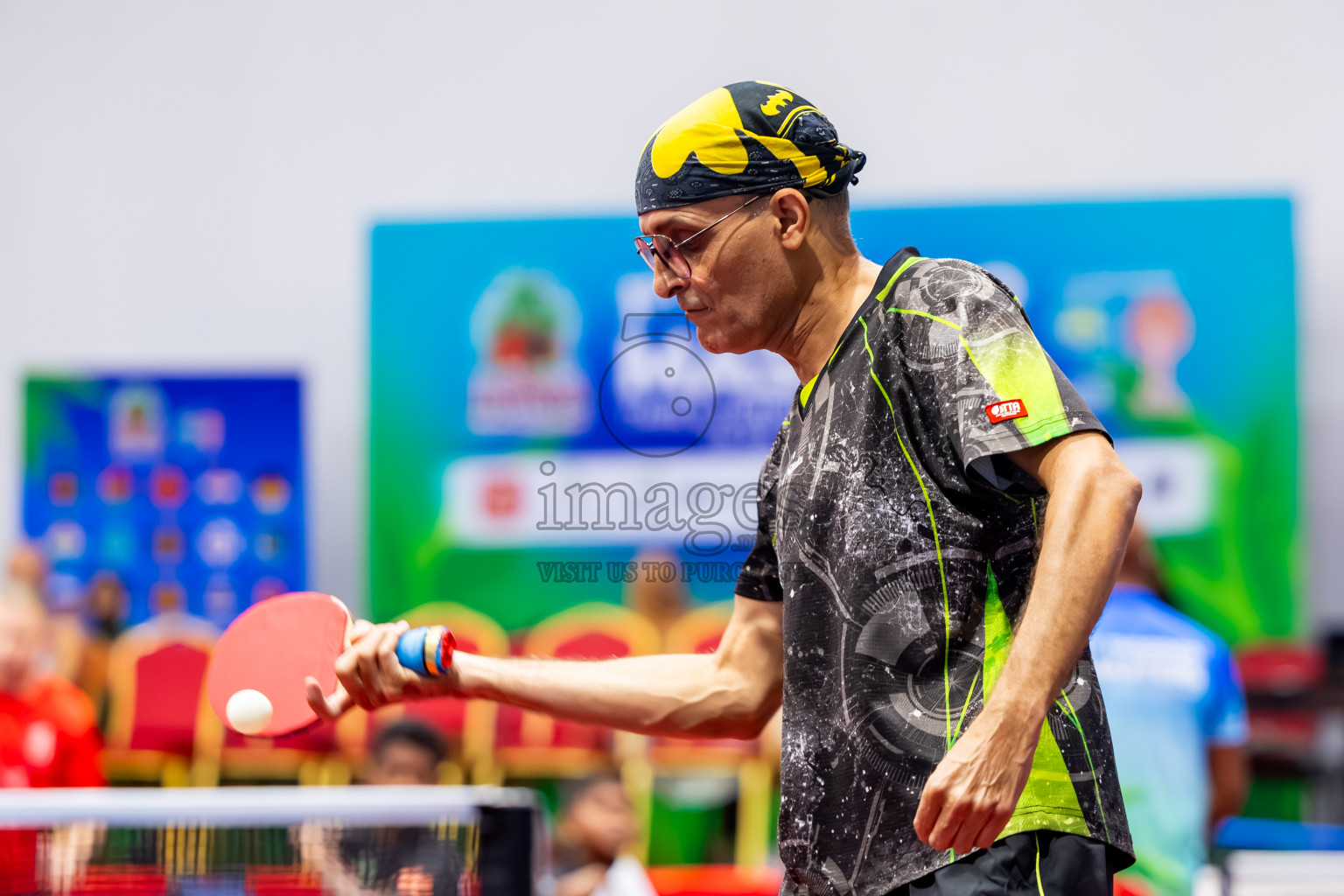 Day 1 of 1st Thoddoo Masters Table Tennis Tournament was held on Thursday, 21st August 2025 in AA Thoddoo, Maldives. Photos: Nausham Waheed / images.mv