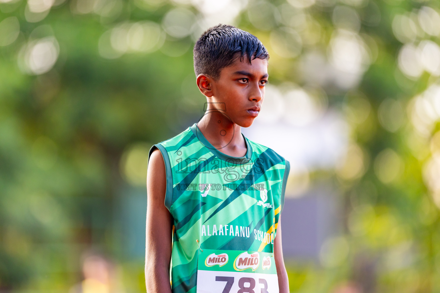 Day 1 of Inter-school Athletics Championship 2025 held in Ekuveni Synthetic Track, Male', Maldives on Monday, 06th October 2025. Photos by: Nausham Waheed / Images.mv