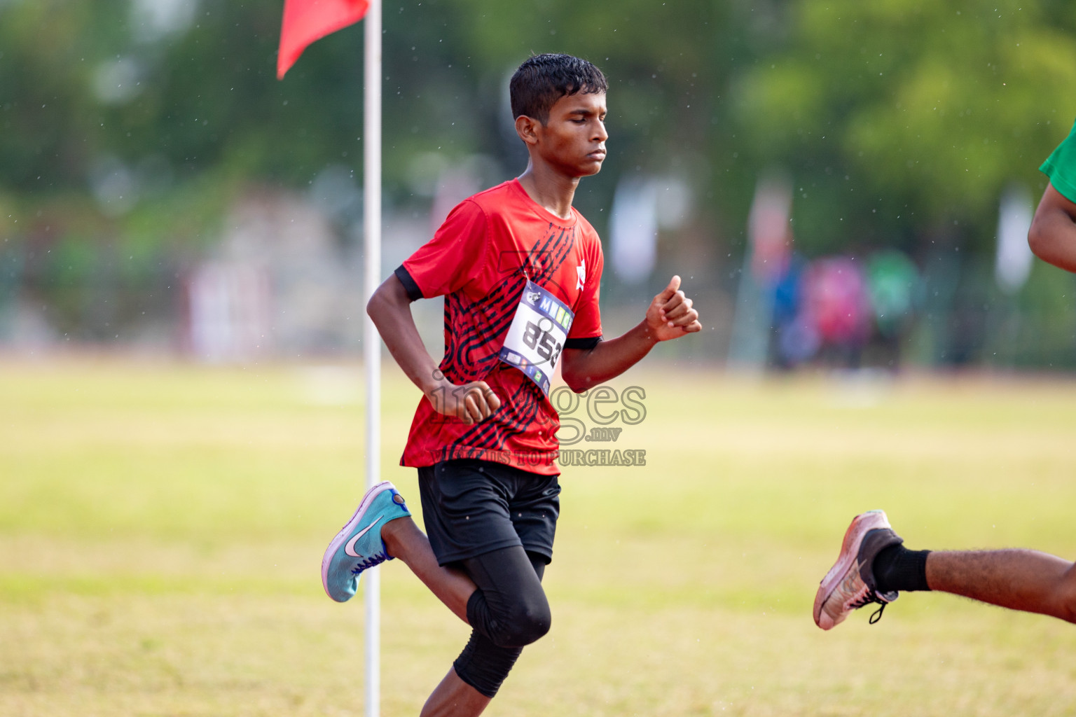 Day 3 of MWSC Interschool Athletics Championships 2024 held in Hulhumale Running Track, Hulhumale, Maldives on Monday, 11th November 2024. 
Photos by: Hassan Simah / Images.mv