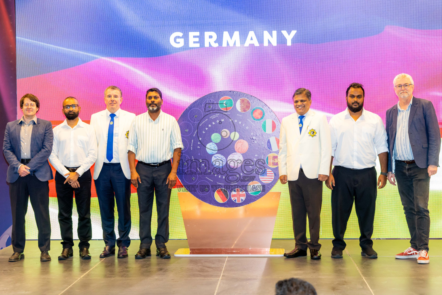Opening Ceremony of 7th Carrom World Cup was held on Tuesday, 2nd November 2025 at Barceló Nasandhura Male', Maldives. Photos: Nausham Waheed / images.mv