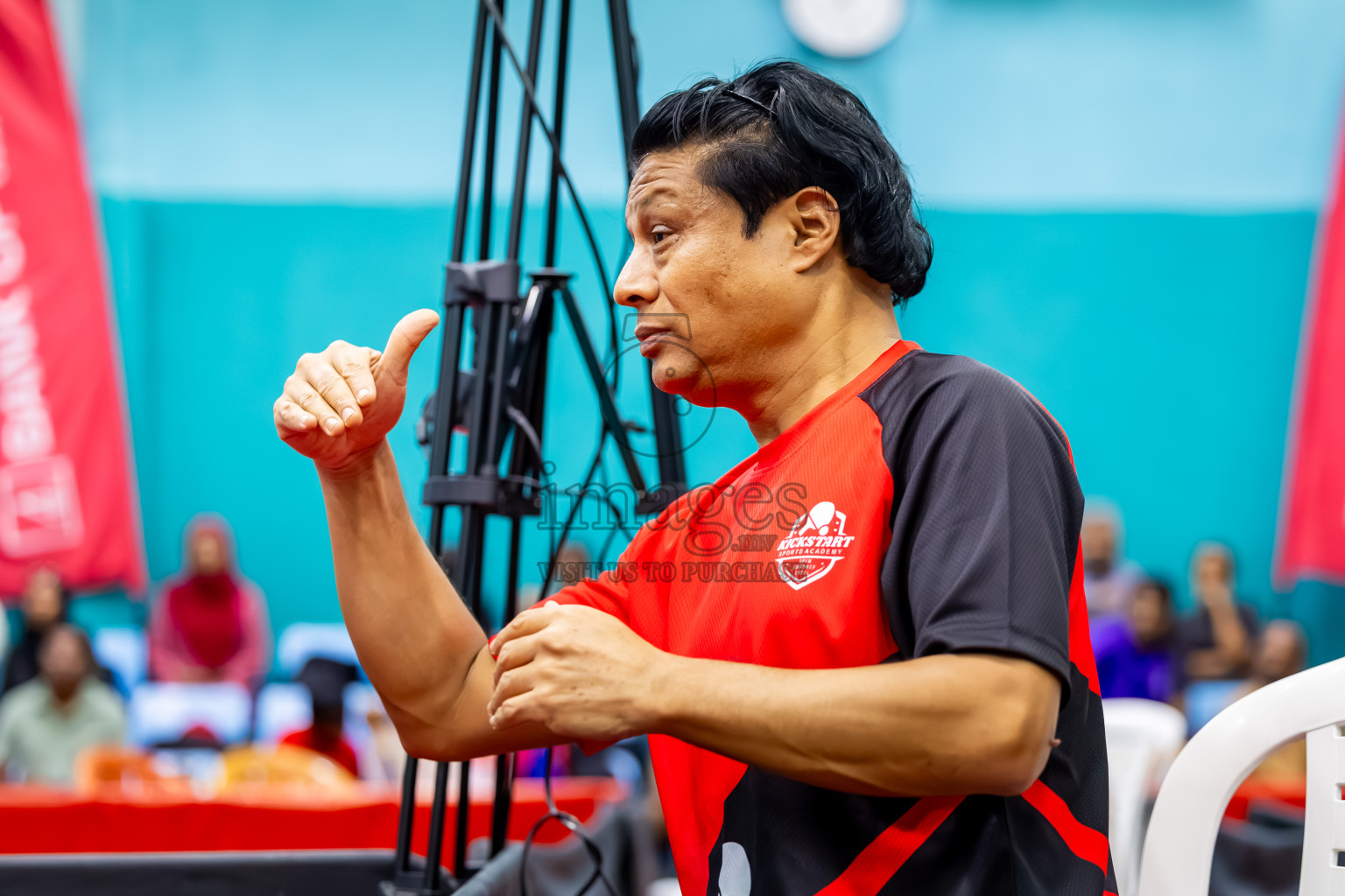 Day 3 of BML 63rd National Table Tennis Tournament 2025 was held on Wednesday, 27th August 2025 in Male' TT Hall, Male', Maldives. Photos: Nausham Waheed / images.mv