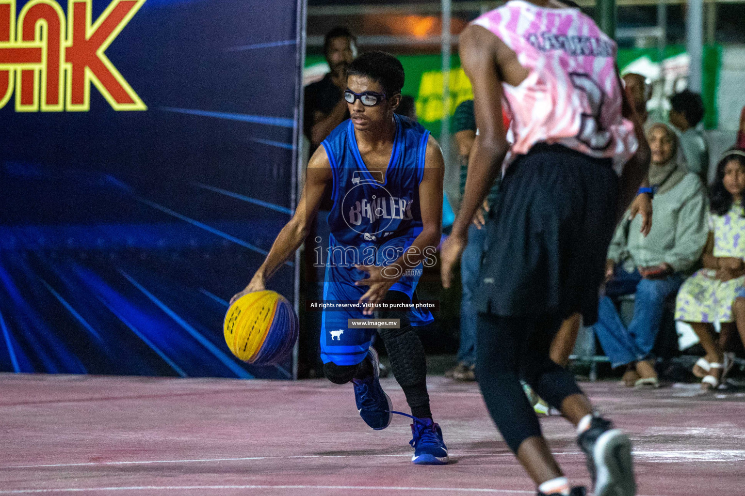 Day4 of Slamdunk by Sosal on 15th April 2023 held in Male'. Photos: Nausham waheed /images.mv