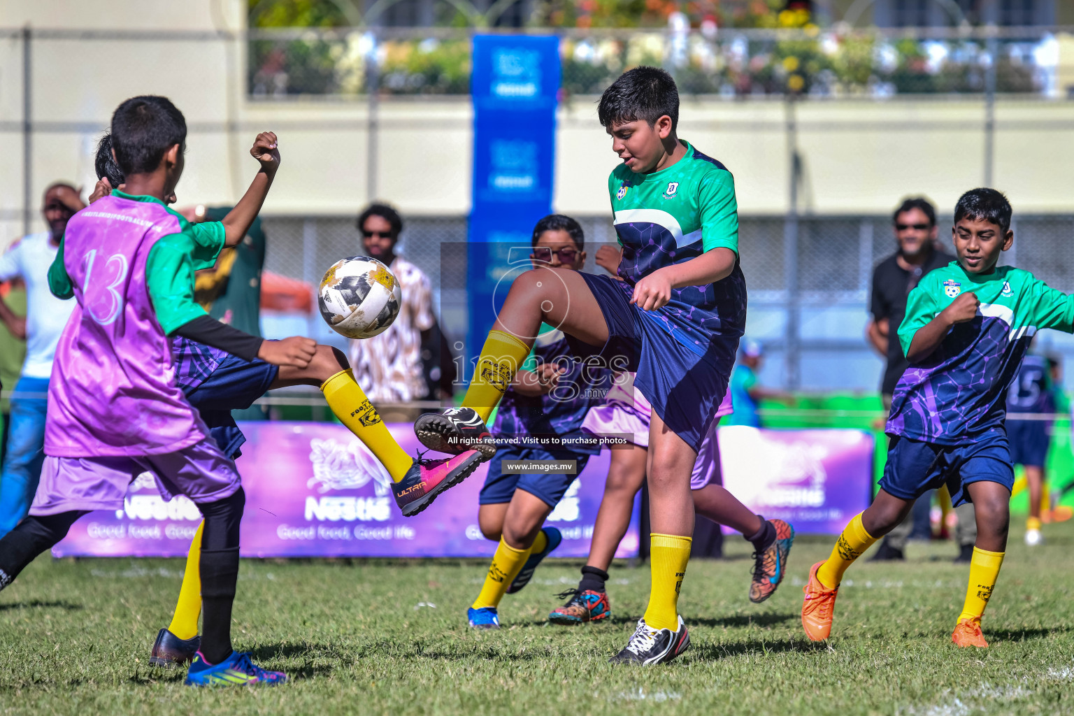 Day 2 of Milo Kids Football Fiesta 2022 was held in Male', Maldives on 20th October 2022. Photos: Nausham Waheed/ images.mv