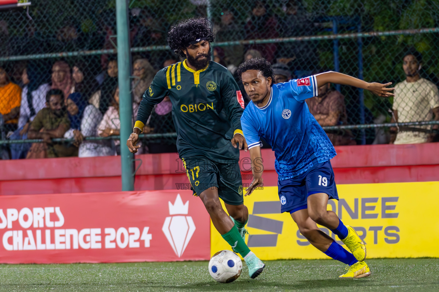 Dhandimagu vs GA Gemanafushi on Day 37 of Golden Futsal Challenge 2024 was held on Thursday, 22nd February 2024, in Hulhumale', Maldives
Photos: Ismail Thoriq / images.mv