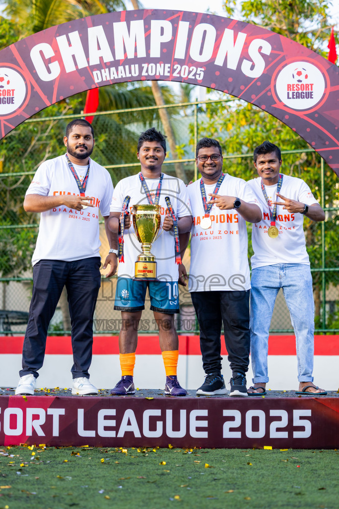 Final of Resort League 2025 (Dhaalu Zone) was held on Saturday, 24th May 2025 in Niyama Private island, Dhaalu Atoll, Maldives. Photos: Nausham Waheed / images.mv