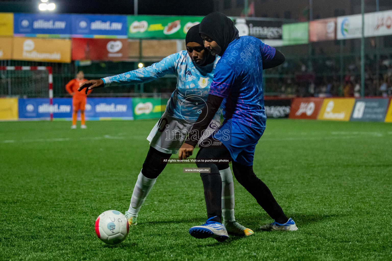 MPL vs Club MYS in Eighteen Thirty Women's Futsal Fiesta 2022 was held in Hulhumale', Maldives on Monday, 21st October 2022. Photos: Hassan Simah / images.mv