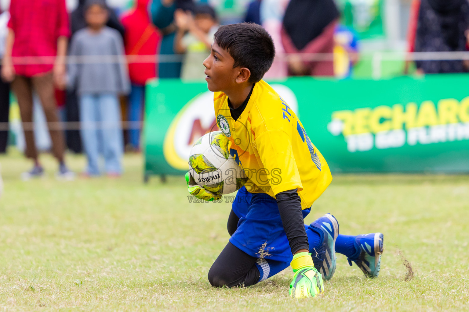 Day 1 of MILO Academy Championship 2025 (U-12) was held at Henveiru Stadium in Male', Maldives on Thursday, 1st May 2025. Photos: Nausham Waheed / images.mv